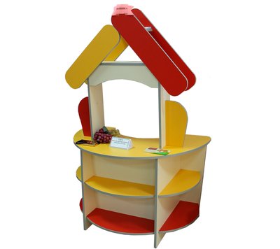 Магазин дитячий ігровий, розмір 1064х600х1574 мм. 13879 фото