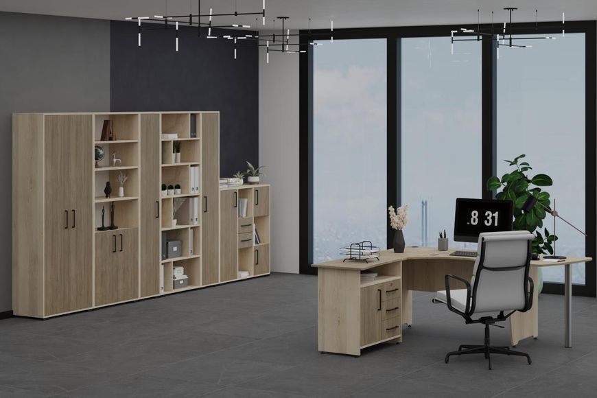 Стінка універсальна для кабінетів, офісів та класів (14 елементів) 6600 фото